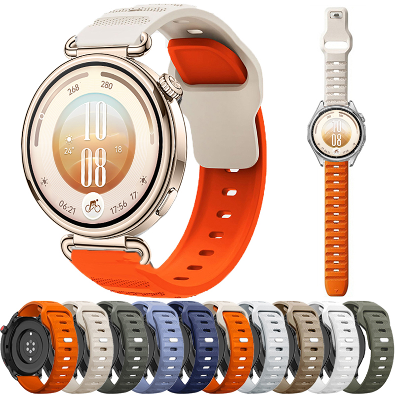 Runners Gear - 18mm 20mm 22mm Silicone Strap For