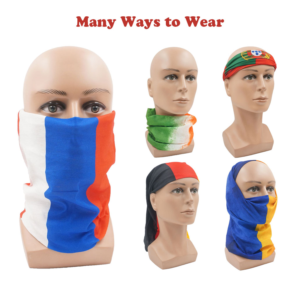 Running Gears - European Countries Face & Neck Gaiter