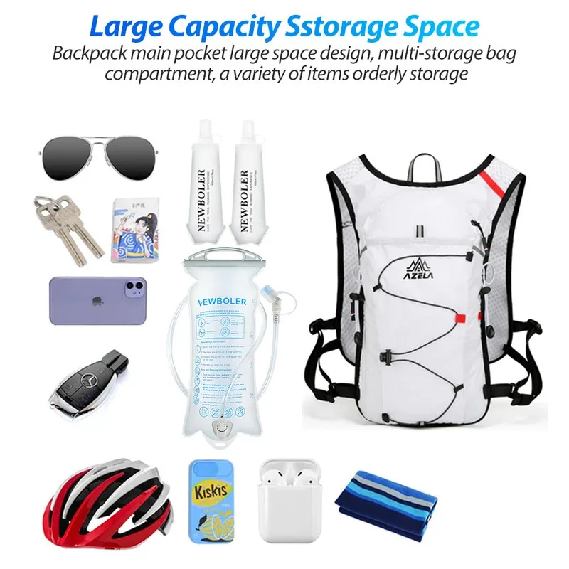 Running Gear Vest - Running Hydration Vest Backpack Men Outdoor