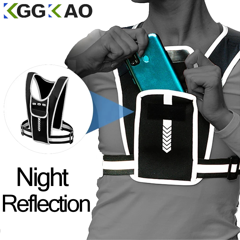 Running Gear Phone Holder - Running Vest Phone Holder for Men