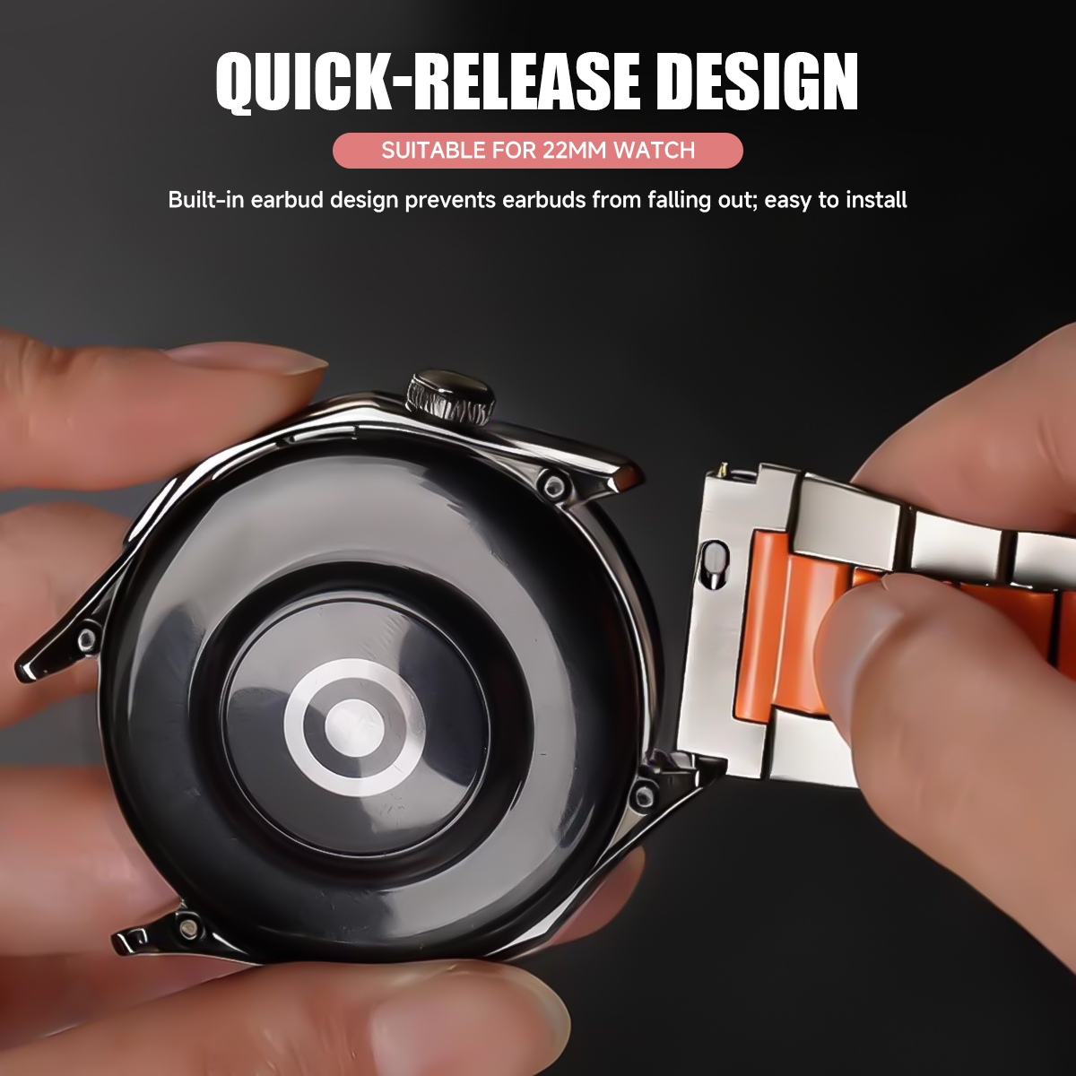 22mm Stainless Steel Band for  - Runners Gear review and price
