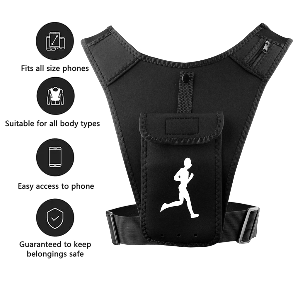 Adjustable Running Vest Phone  - Running Gear Sale review and price