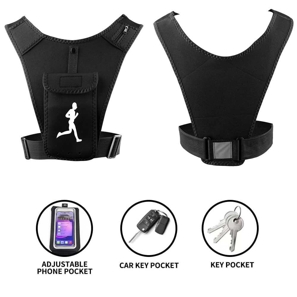 Adjustable Running Vest Phone  - Running Gear Sale review and price