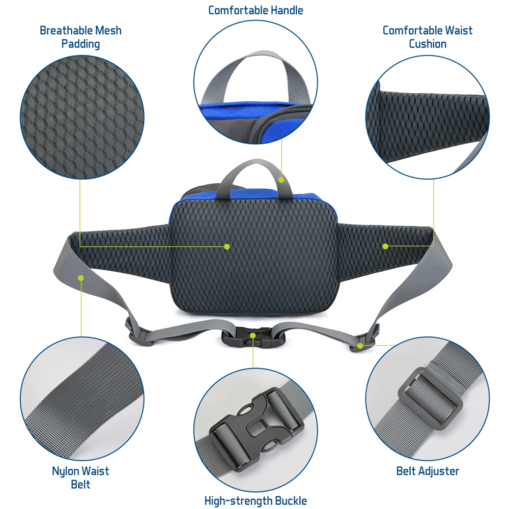 1PCSFanny Pack Waist Bag - Uni - Running Gear Sale review and price