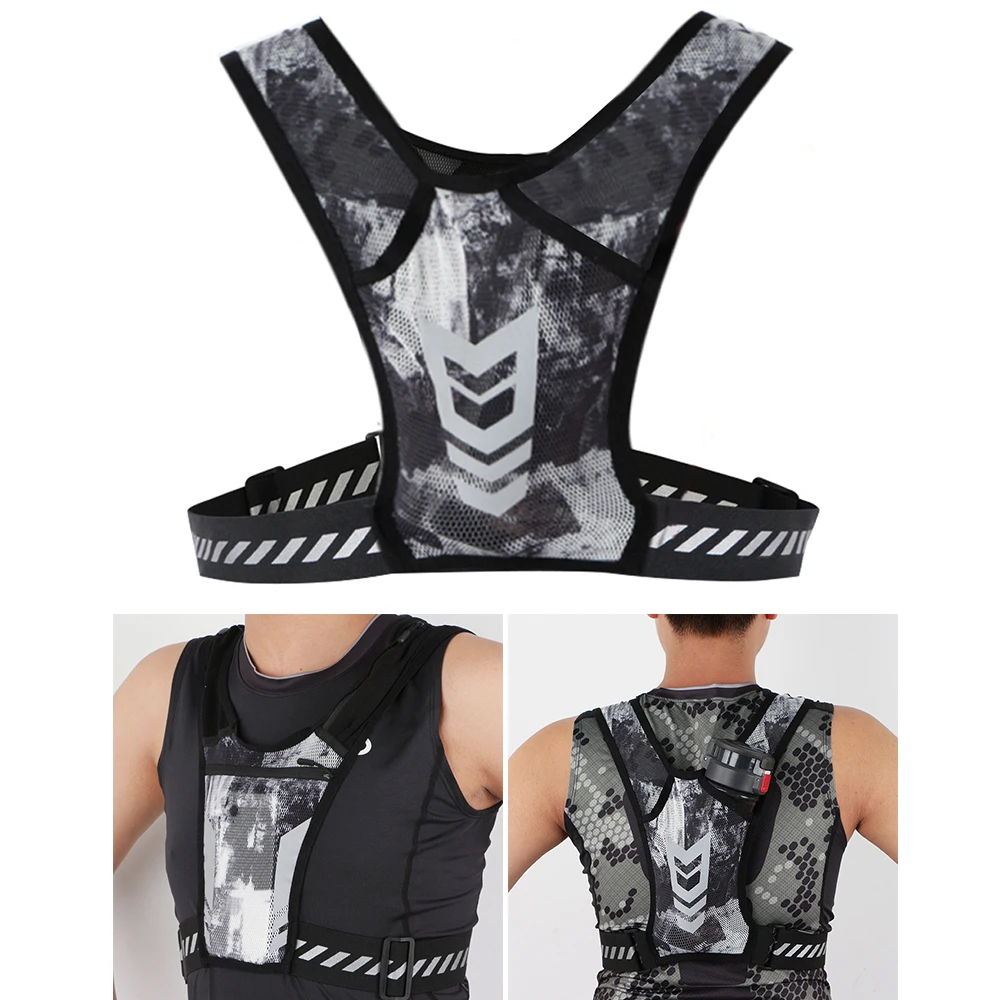 Reflective Running Vest with P - Running Gear Phone Holder review and price