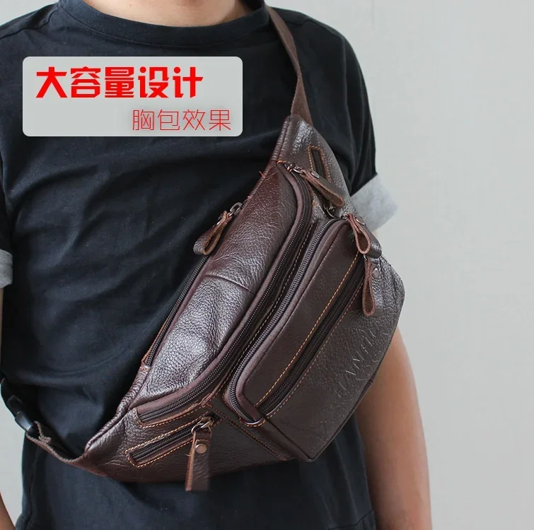 Genuine Cowhide Leather Waist  - Running Gear To Hold Phone review and price