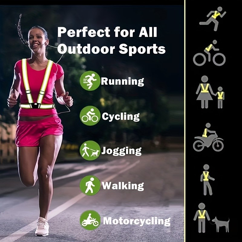 High Visibility Reflective Saf - Running Gear Jacket review and price