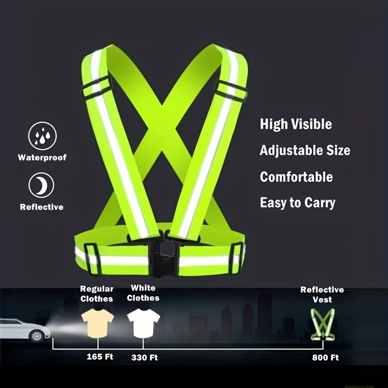 High Visibility Reflective Saf - Running Gear Jacket review and price
